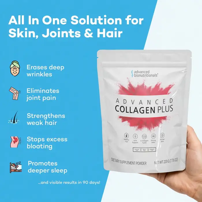 All in one solution for skin, joints and hair